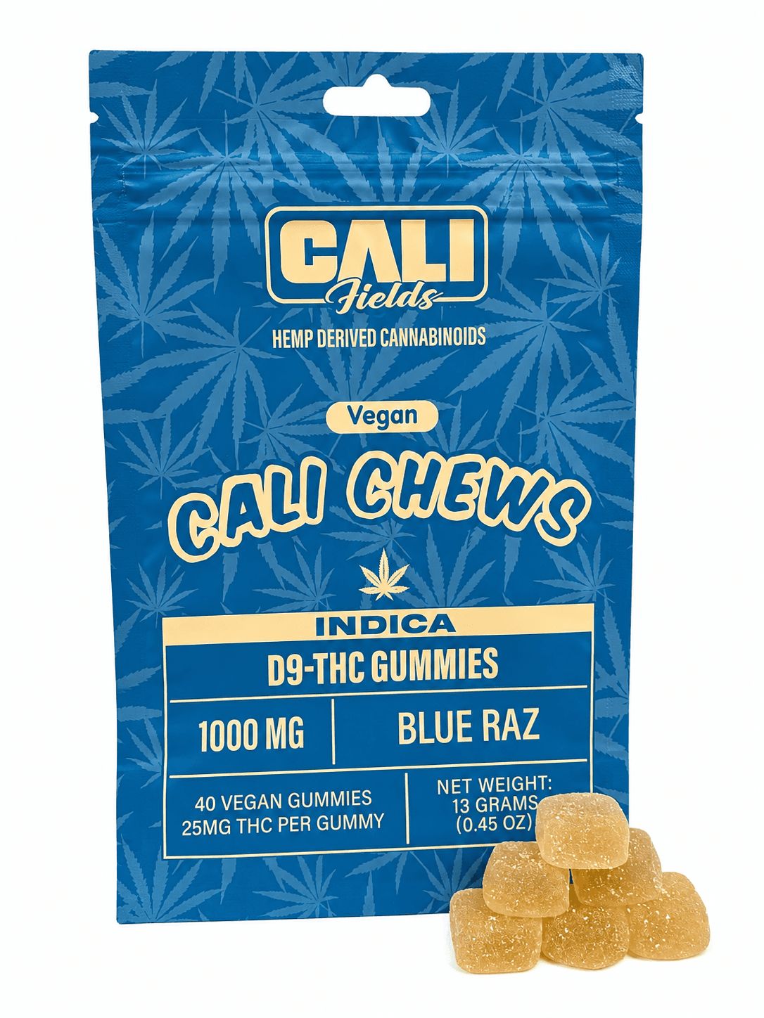 Blue Raz — D9-THC Gummies